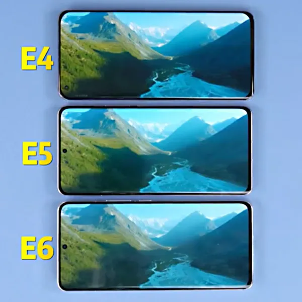 What Are E4, E5, and E6 in Mobile Screens? What Are the Differences?